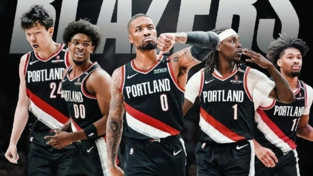 关于波特兰客场大胜开拓者，利拉德砍下分的信息