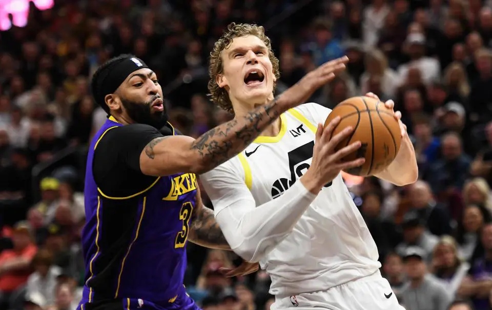 爵士鏖战湖人，浓眉哥刷新纪录